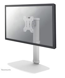 Neomounts by Newstar FPMA-D890WHITE is een bureausteun voor flat screens t/m 30" (76 cm).